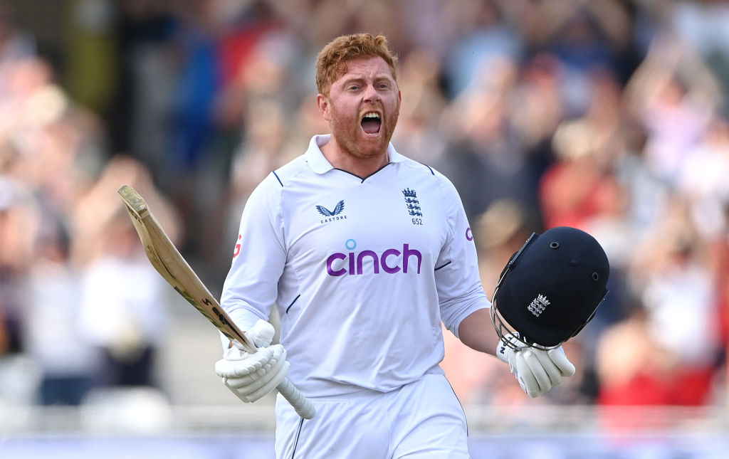 Jonny Bairstow notched up a century as England beat New Zealand at Trent Bridge.
