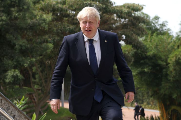 UK Prime Minister Attends Day Six Of The 2022 Commonwealth Heads of Government Meeting
