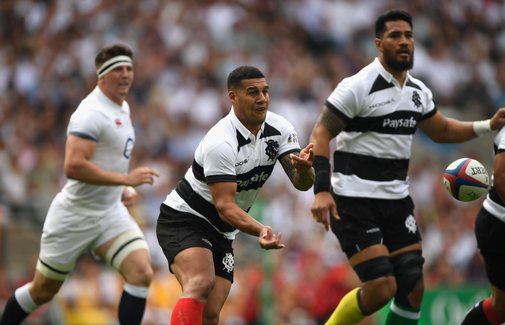 The Barbarians take on England on Sunday. v Barbarians - Quilter Cup