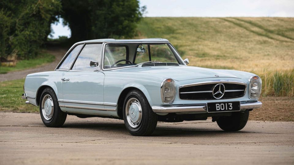 Sir Stirling Moss Mercedes-Benz SL