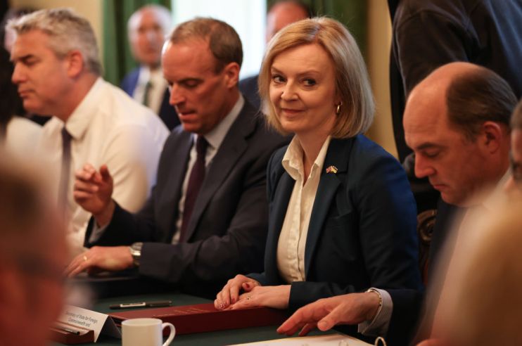 Inside UK Government Cabinet Meeting