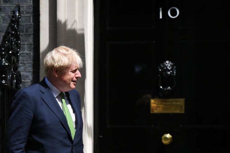 UK PM Boris Johnson Hosts His New Zealand Counterpart Jacinda Ardern