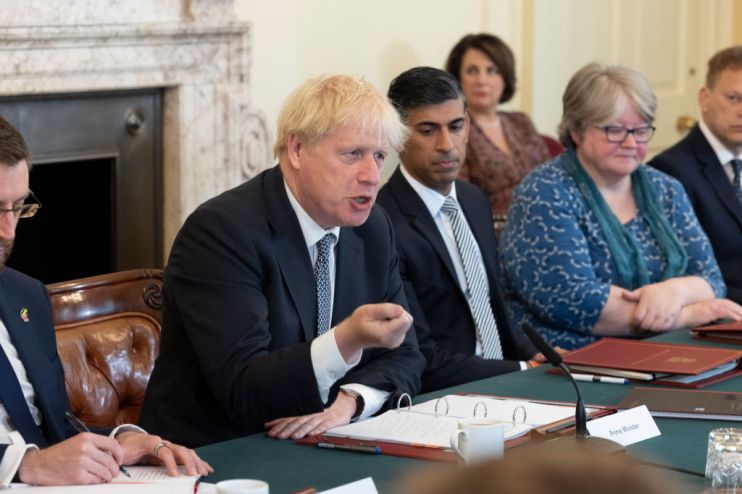 Boris Johnson Holds Weekly Cabinet Meeting