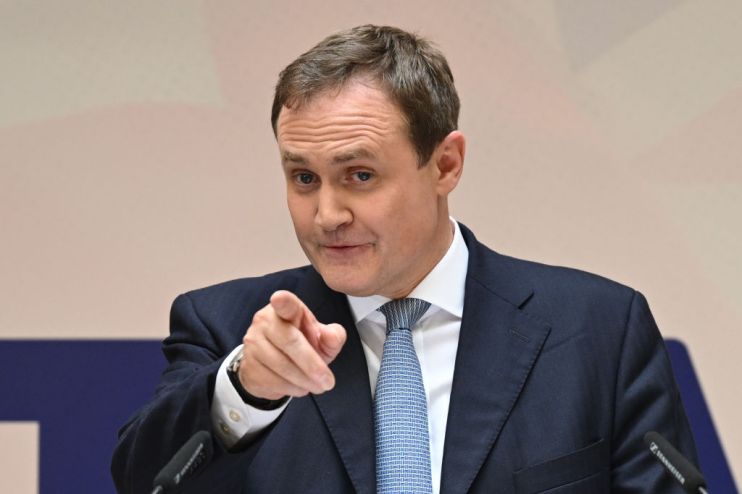 Tom Tugendhat Delivers First Speech Of His Conservative Party Leadership Campaign