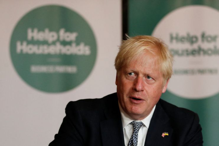 Boris Johnson Holds Cost-Of-Living Roundtable