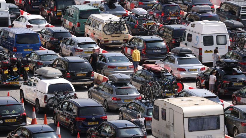The Port of Dover said there were wait times of 90 minutes at border control on Saturday morning amid a surge in demand for ferries.