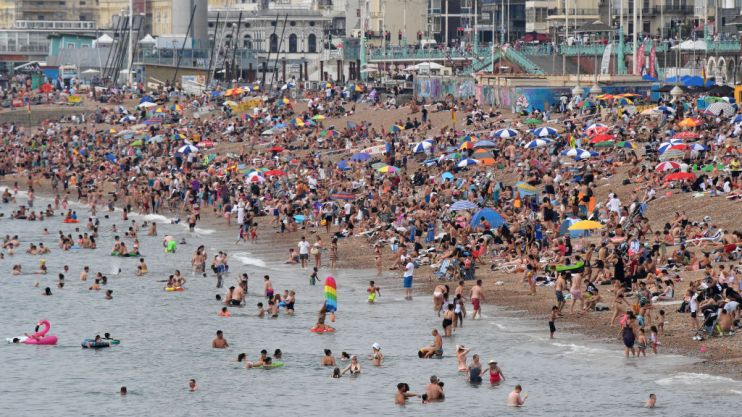 South of England Basks In Summer Heatwave