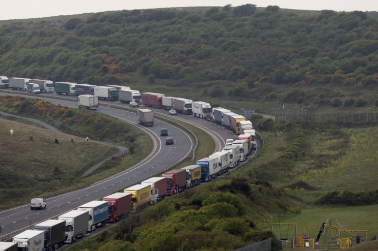 Traffic-Control System For Lorries Headed To Dover Will Remain Until Next Month