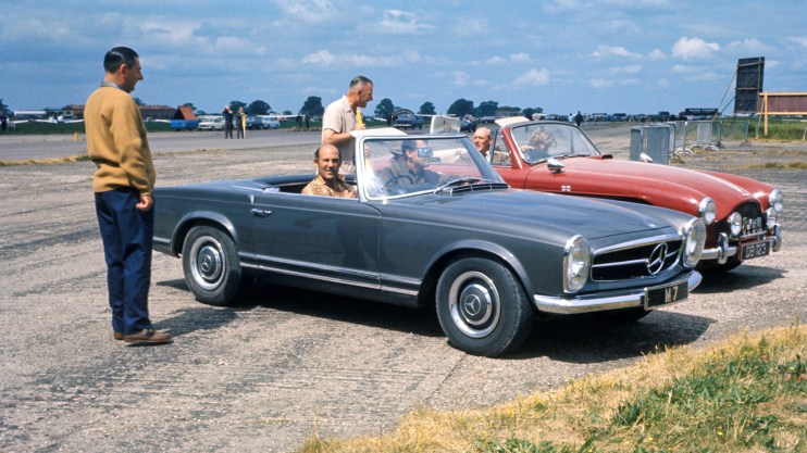 Sir Stirling Moss Mercedes-Benz SL