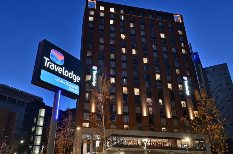 The owners of Travelodge are reportedly mulling buying &pound;40m of hotels from their landlords, fuelling speculation the business could be sold.