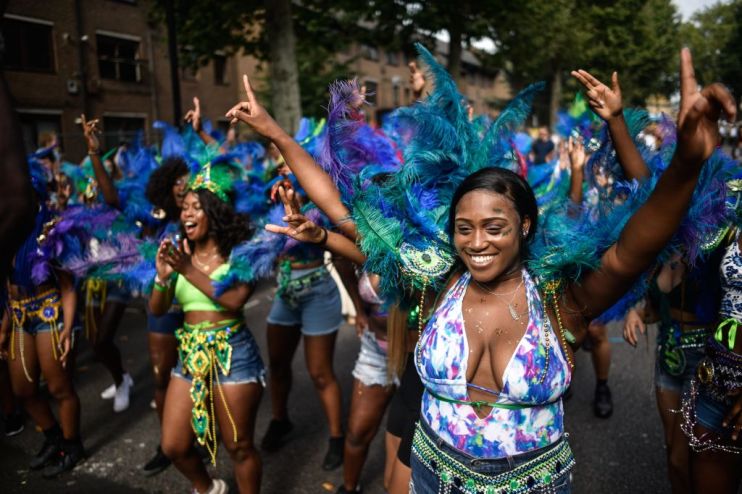 those going to the Notting Hill Carnival