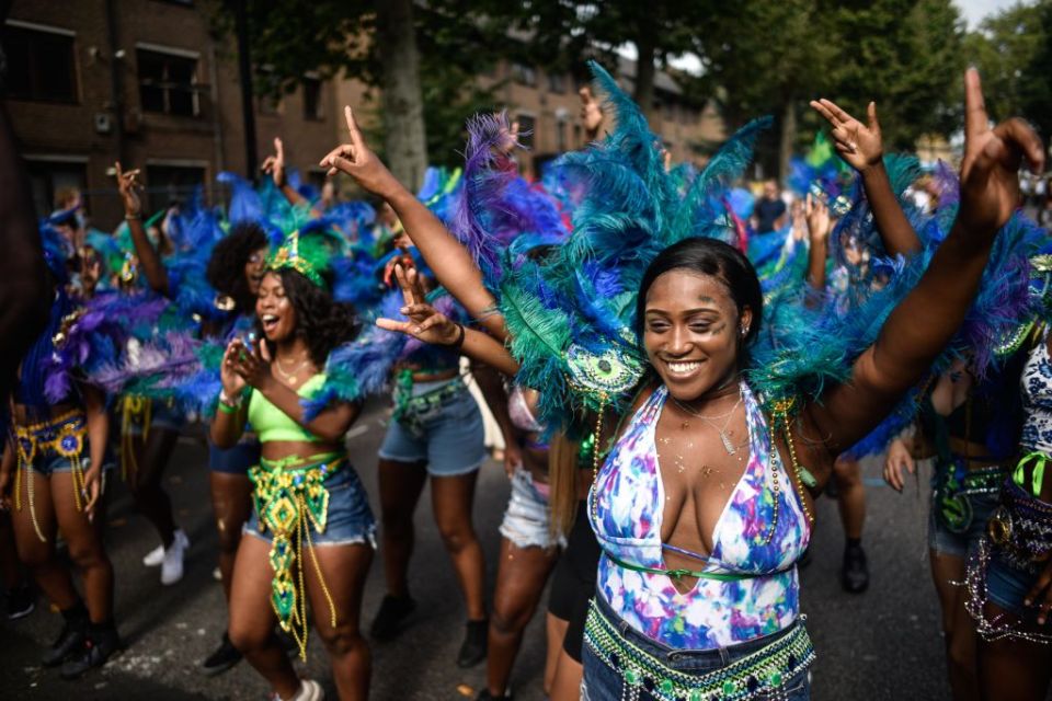 those going to the Notting Hill Carnival