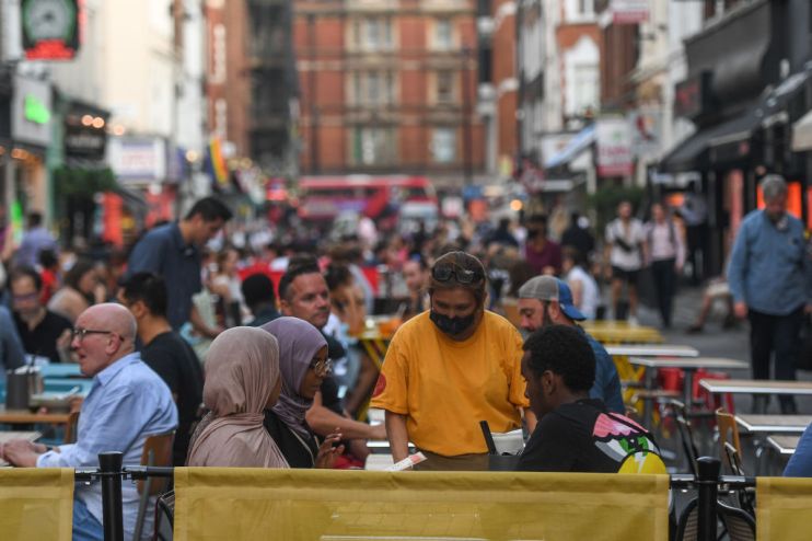 Central London Sees Rise In Workers Returning To The Office