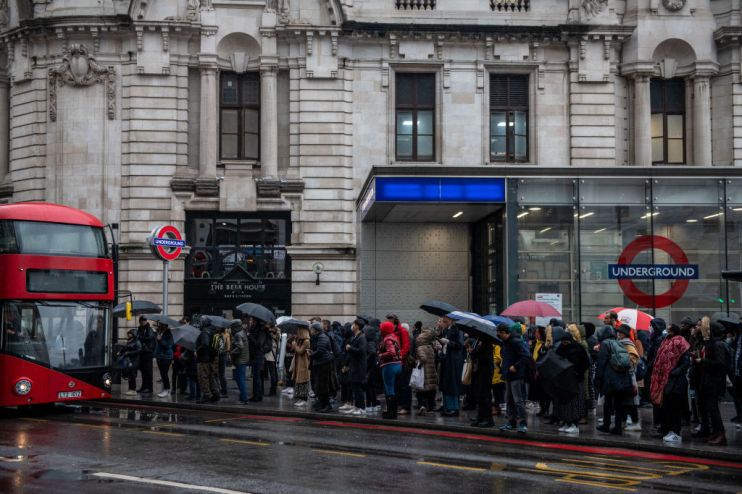 Striking TFL Workers Shut Down Underground Over Pensions And Cuts