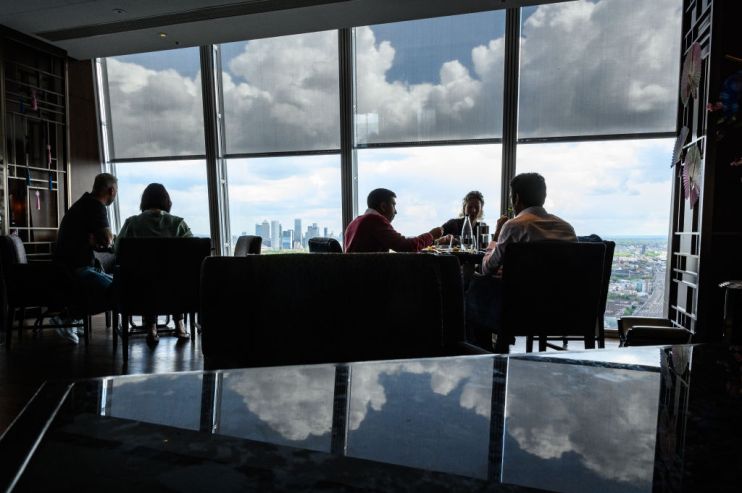 Guests Return To London's Shangri-La Hotel At The Shard