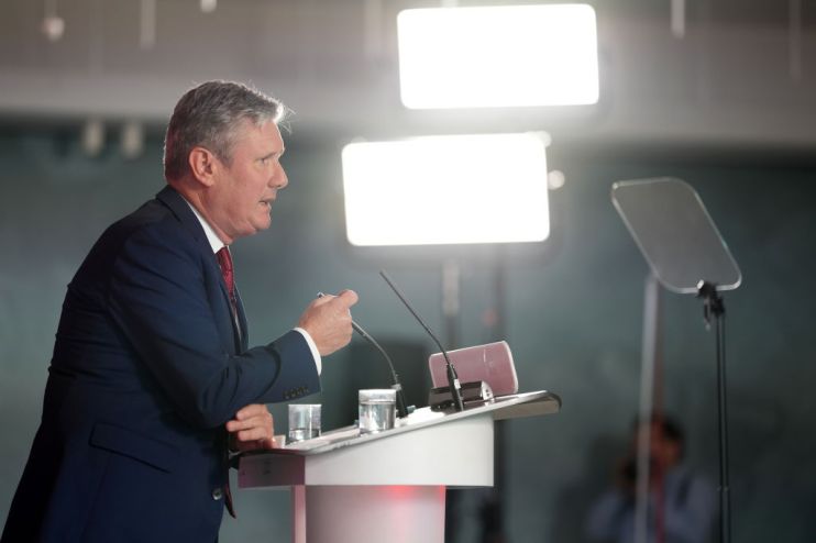 Labour Leaders Deliver Keynote Speech On The Economy
