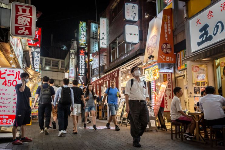 Tokyo Daily Life Despite COVID-19 New Cases Reach Record High