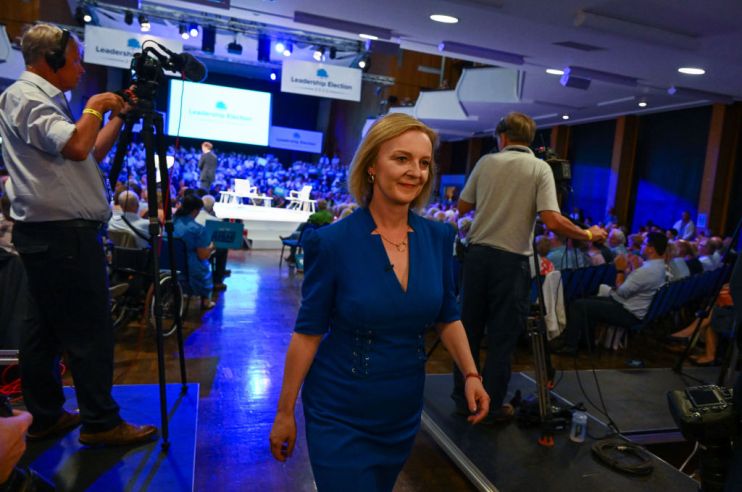 Liz Truss And Rishi Sunak Set Out Their Stalls At The Next Conservative Party Members' Hustings