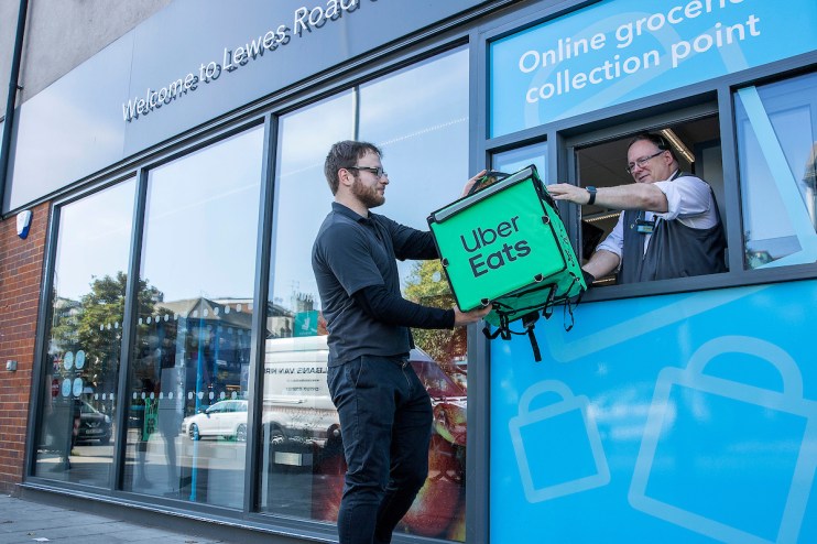 Uber Eats said an immigration crackdown would push prices up