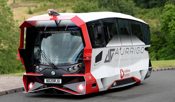 Aurrigo lists on AIM (Credit: @aurrigotech)