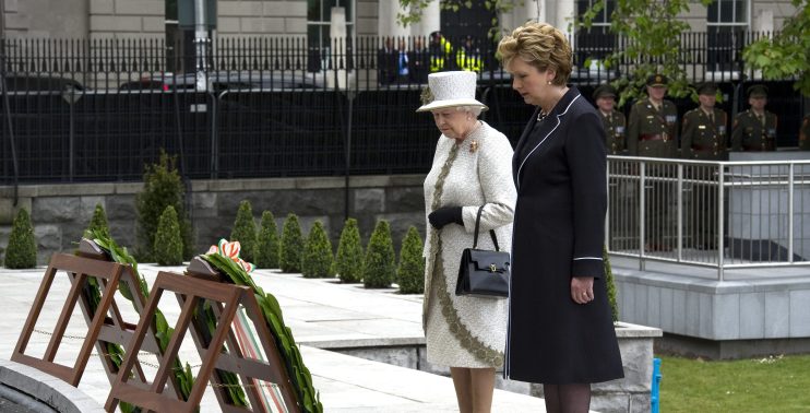The Queen: Her Majesty visited Ireland in 2011 in a sign of the two countries' relationship