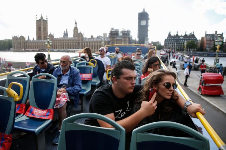 Overseas travel to the UK has remained significantly behind pre-pandemic levels, despite a boom compared to 2021 levels.&nbsp;