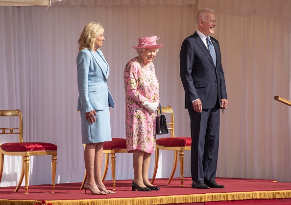The Queen Invites The President Of The United States And The First Lady To Tea