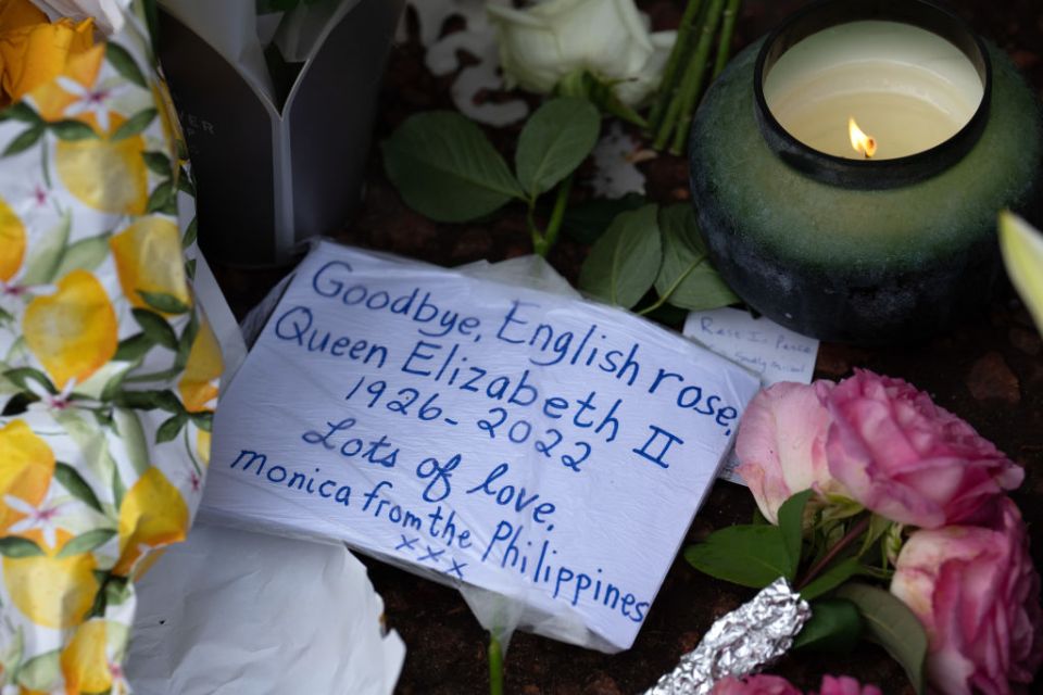 The Nation Mourns The Death Of Queen Elizabeth II