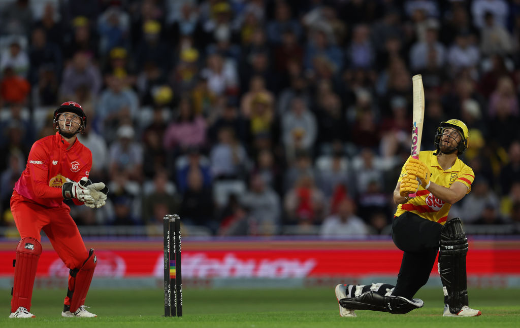Trent Rockets batter Dawid Malan is the top run scorer in The Hundred this year. 