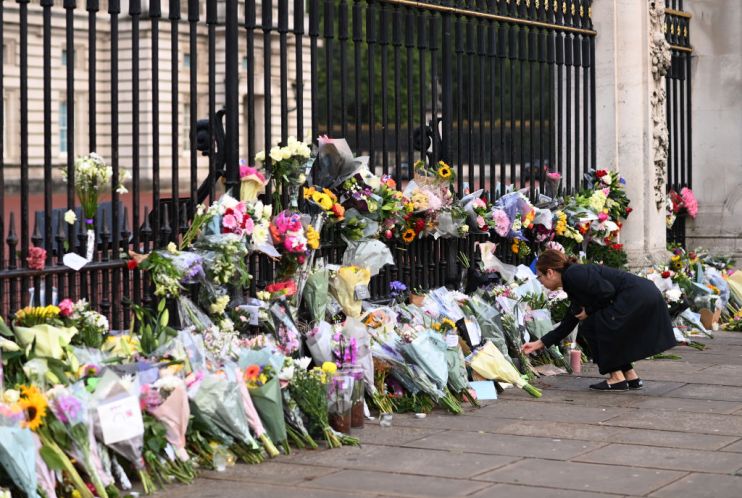 The Nation Mourns The Death Of Queen Elizabeth II