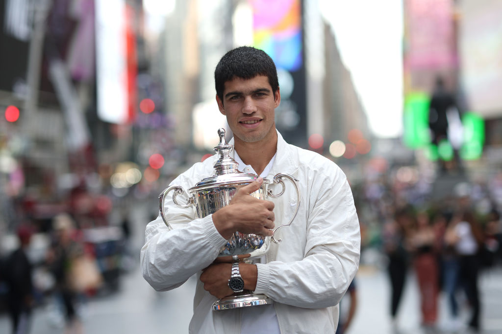 Carlos Alcaraz won the US Open on Sunday and could now go one to global superstardom.