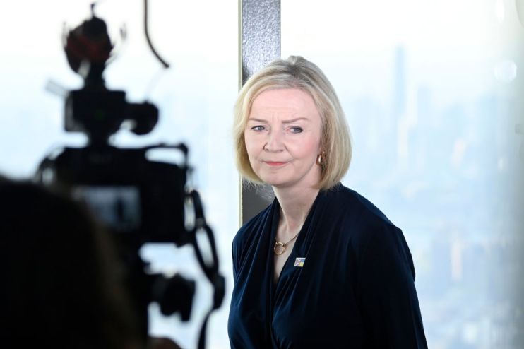 Liz Truss, Prime Minister of the United Kingdom, Visits the Empire State Building