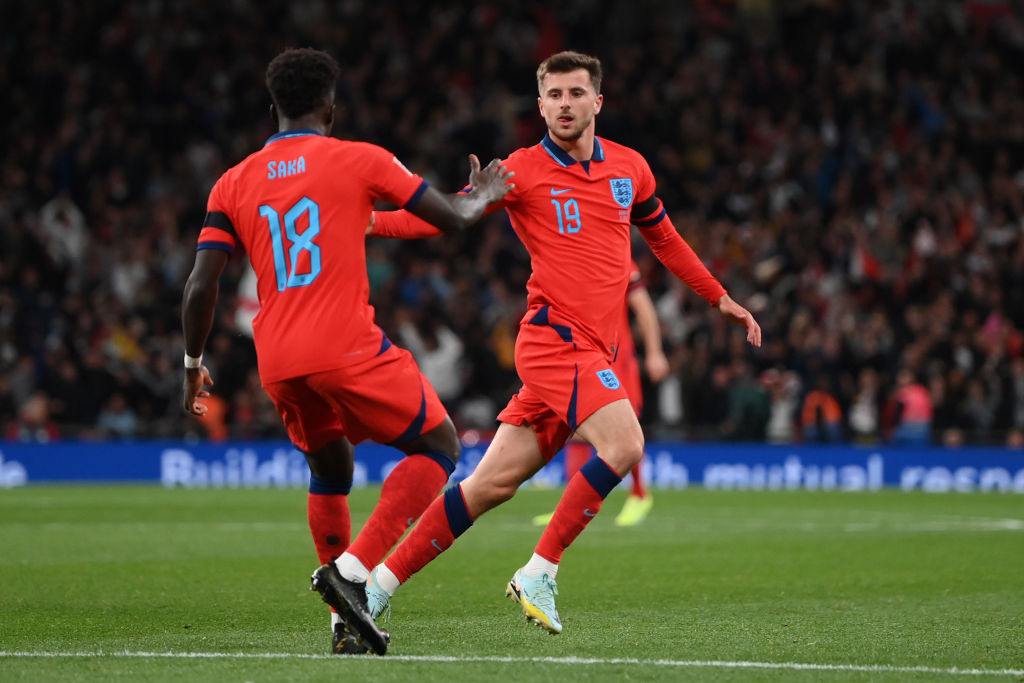 Bukayo Saka and Mason Mount were two of the winners from England's last games before the World Cup