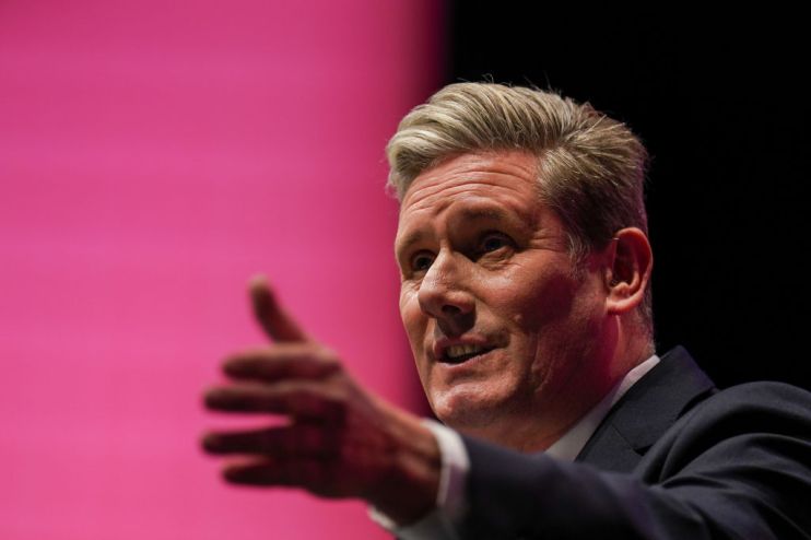 Keir Starmer Delivers Leader's Speech To Labour Party Conference