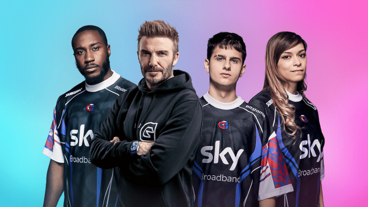 Guild esports featuring David Beckham