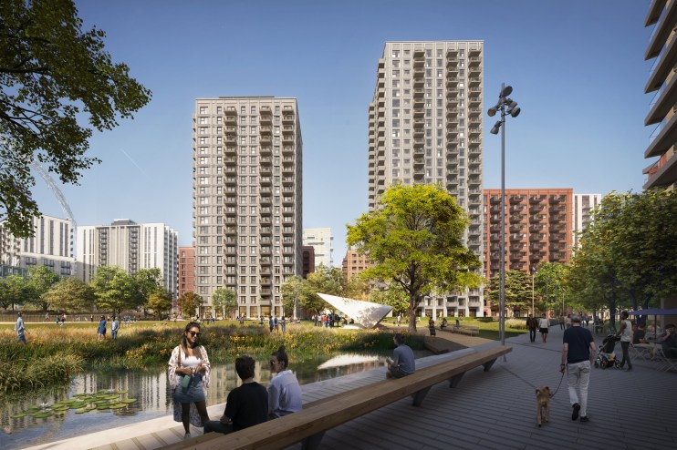 The new development at Wembley Park