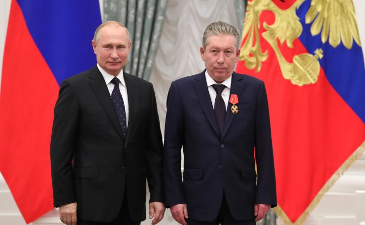 Ravil MaganRavil Maganov with Vladimir Putin (Credit: The Kremlin's website)ov with Vladimir Putin