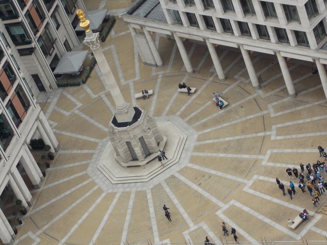 Canada: Paternoster Square from above