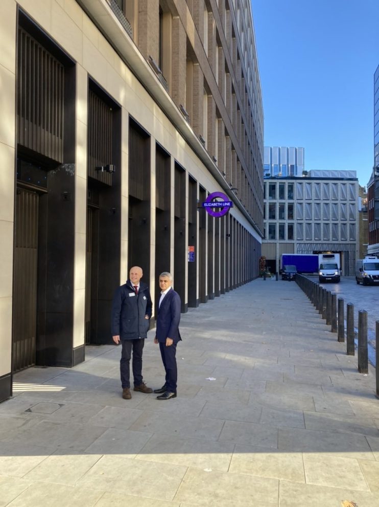 Crossrail Bond Street is set to open this month