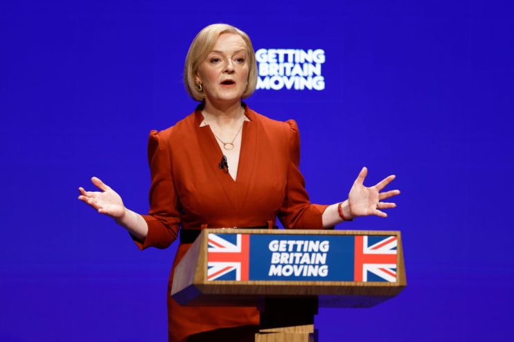 Liz Truss has admitted she should have met with Andrew Bailey while she was in No10. (Photo by Jeff J Mitchell/Getty Images)