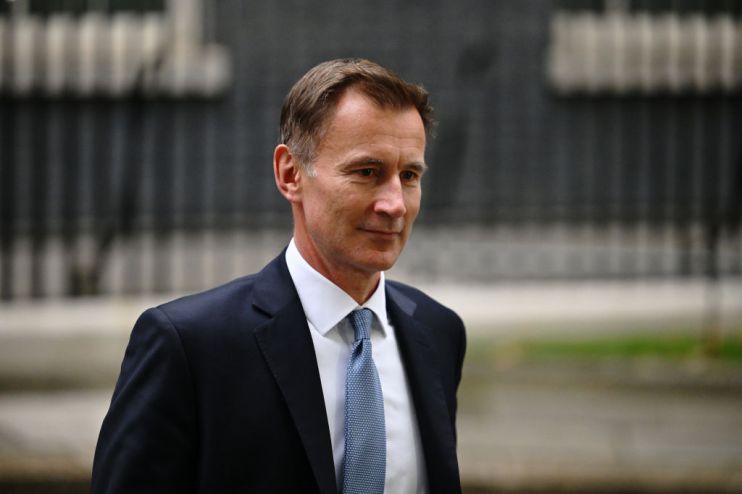 UK Chancellor Jeremy Hunt.