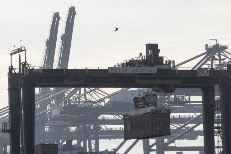 Felixstowe Port Cites HGV Shortage In Container Backlog