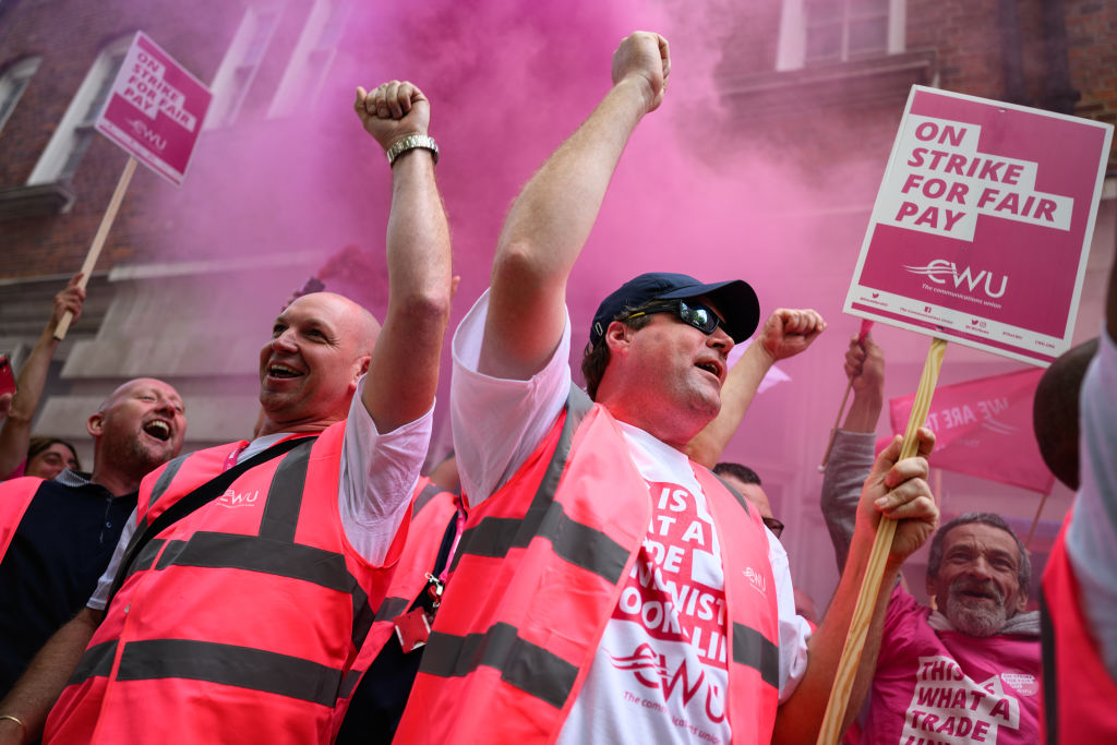 Royal Mail Workers Hold National Strike