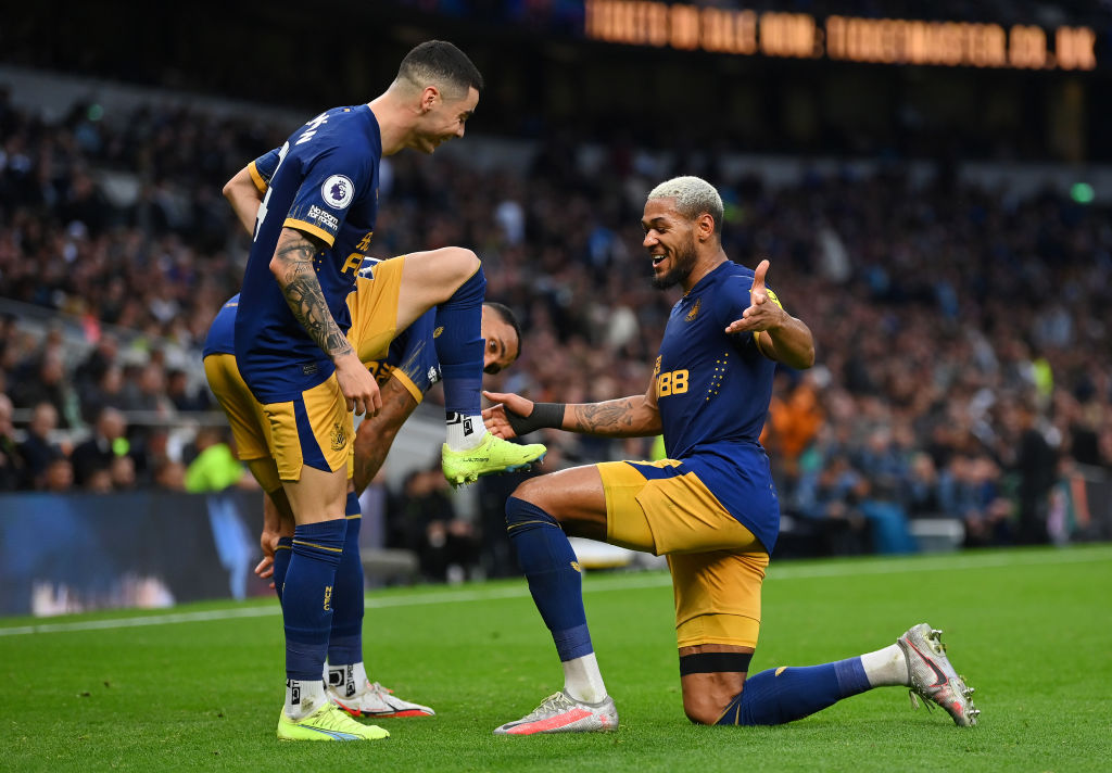 Newcastle United are into the Premier League top four after beating at Tottenham Hotspur on a Sunday which saw 18 goals.