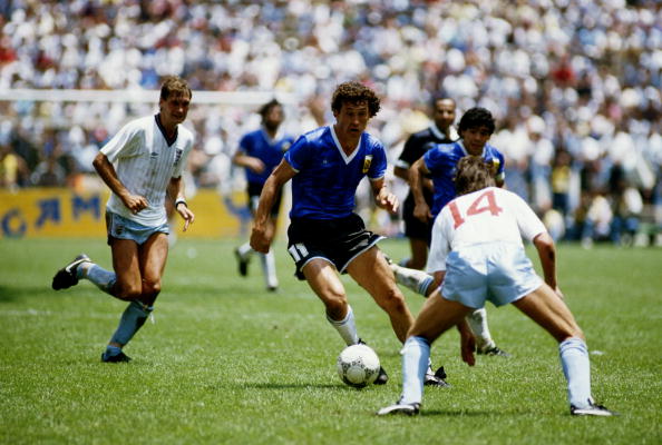 Maradona's 'Hand of God' ball is set to go under the hammer