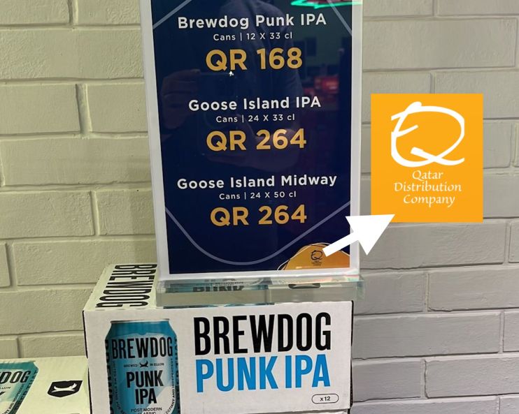 BrewDog is sold in Qatar