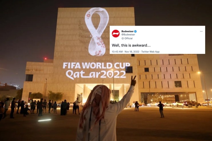 The Official Emblem of the FIFA World Cup Qatar 2022 was unveiled in Doha's Souq Waqif on the Msheireb - Qatar National Archive Museum building last month.
