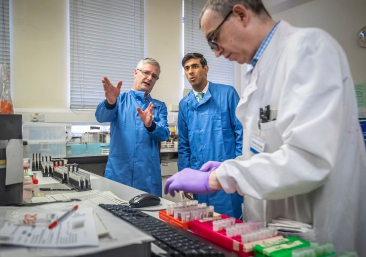 Chancellor Rishi Sunak Visits Leeds