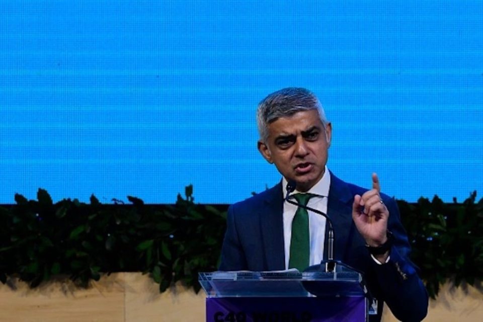 London Mayor Sadiq Khan revealed to Morning Wire last night that business rates will increase in 28 of the capital’s 32 boroughs in 2023, just as the UK is predicted to go into recession (Photo by Gustavo Garello/Getty Images)