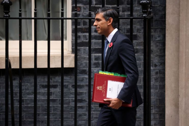 Rishi Sunak Attends Prime Minister's Questions